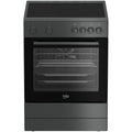 Beko FBM6701A - Vrijstaand Fornuis - 4 Vitroceramic Hob - 9400 W - Anthracite