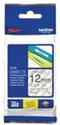 Brother P-Touch TZe-131 - Lettertape - gelamineerd 12mm - zwart op transparant (8m)