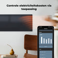 AENO GH4S - Infraroodkachel - 700W Bluetooth WIFI - Zwart