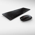 Cherry Stream Desktop Recharge - Draadloos Toetsenbord Qwertz DE - 115 Toetsen - Zwart