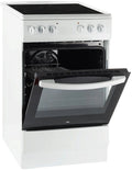 ok OFC 12321-1 A - Fornuis - Elektrisch - Keramisch - 4 kookzones - breedte 49.5 cm - wit