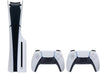 Sony PlayStation 5 Slim - Console basis - 825GB - 2 DualSense controllers - Wit Zwart