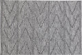TERMAL - Laagpolig vloerkleed - Zwart - 160 x 230 cm - Katoen