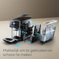 Siemens EQ700 TP715R01 - Volautomatische espressomachine - 35 koffiespecialiteiten - Morning haze
