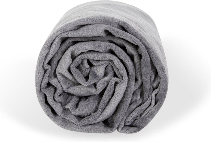 Ella - Zwangerschapskussen Hoes - J-vorm Minky Fleece 155cm