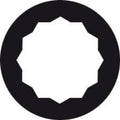 Gedore 6470040 304 11X13 Gebogen ringsleutel (startersleutel) Sleutelbreedte (metrisch) 11 - 13 mm