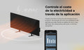 AENO GH4S - Infraroodkachel - 700W Bluetooth WIFI - Zwart