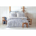 Dekbedovertrek set Blauw - 3 Onderdelen - 100% Katoen - Bed 200 x 240 cm (3 stuks)