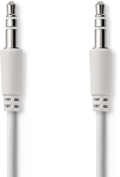 Nedis CAGP22010WT10 - 3.5mm analoge kabel - 100cm - Wit