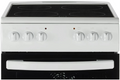 ok OFC 12321-1 A - Fornuis - Elektrisch - Keramisch - 4 kookzones - breedte 49.5 cm - wit