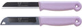 Solingen Kartelmes - Tomatenmes RVS 18,5 cm met Blade Cover - Pastelkleuren Mix (10 stuks)