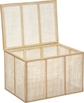 Atmosphera Rotan kisten set - Opberger - Decoratie - 3 Stuks - Opbergkist - Opbergkoffer