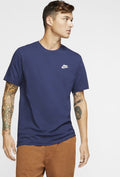 Nike M NSW CLUB TEE Heren Sportshirt - Maat M