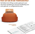 DOBBO Terra - Puddle Jumper - Zwemvest - 3-punt gesp - Rusty Orange