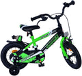 Volare Sportivo - Kinderfiets 12 Inch - Terugtraprem en handrem - Groen/Zwart