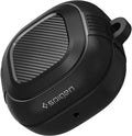 Spigen Rugged Armor Case - Schokbestendig siliconen - Geschikt voor Samsung Galaxy Buds Live (2020) / Buds Pro / Buds Pro 2 - Zwart