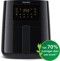 Philips 3000 Series HD9252/90 - Airfryer - Rapid Air-technologie - 0,8 kg - 4,1 l - Zwart