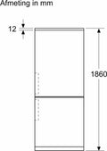 Siemens KG36N2LCF - Koel-vriescombinatie - No-frost - HyperFresh lades
