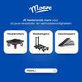 Moeve Meubelroller - Meubeltransporter - Draagvermogen 700kg - 4 stuks - Kleur Zwart/Blauw