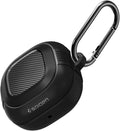 Spigen Rugged Armor Case - Schokbestendig siliconen - Geschikt voor Samsung Galaxy Buds Live (2020) / Buds Pro / Buds Pro 2 - Zwart