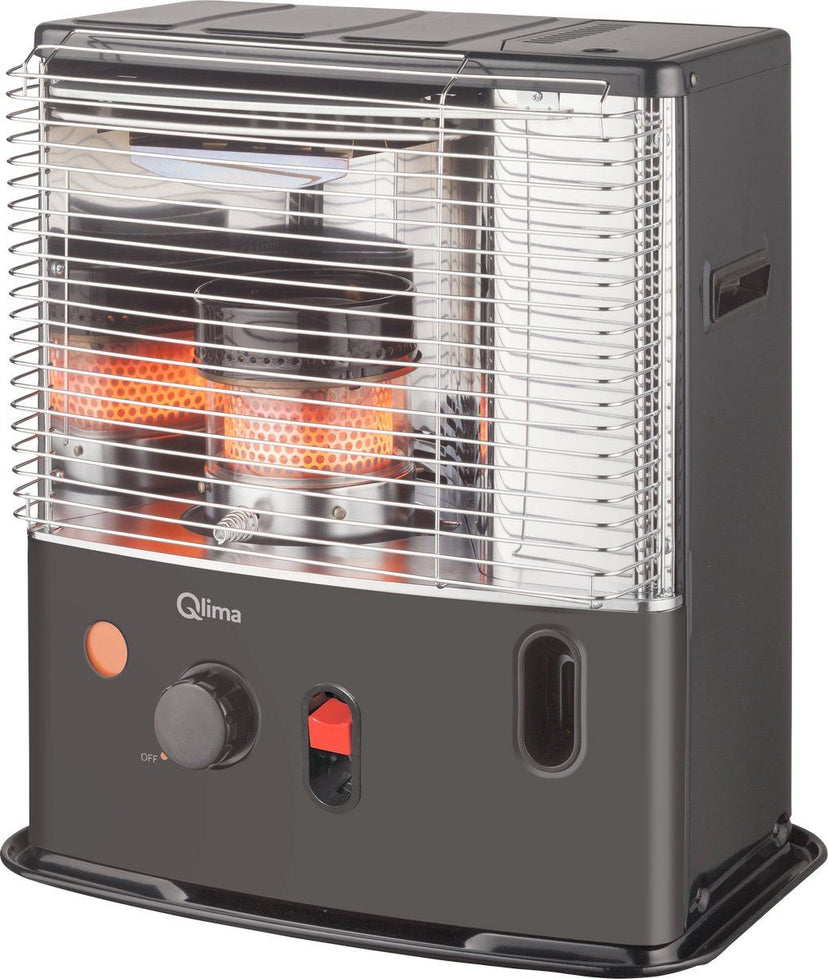 Qlima R 4224S TC-2 - Petroleumkachel - 2400 W - zwart
