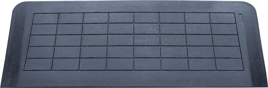 Aidapt drempelhulp volledig rubber - 128cm breed 4cm hoog