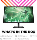 HP Omen 27q (780H4AA) - Gamingmonitor - QHD 165 Hz 1 ms - Zwart