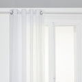 Atmosphera Paxta Katoen Gordijn 130x240cm - Kant en klaar met ringen - Wit