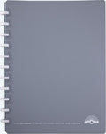 Atoma Eco schrift, ft A4 +, 120 bladzijden, geruit 5 mm, met 6 tabbladen en 5 showtassen, assorti