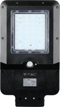 V-TAC VT-ST15 Zwarte straatlantaarns op zonne-energie - IP65 - 15W - 1600 Lumen - 4000K
