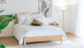 Bali bed 160 x 200 (cm) / Afgewerkt met gevlochten rotan