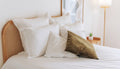 Bali bed 160 x 200 (cm) / Afgewerkt met gevlochten rotan