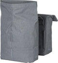 Basil City Dubbele fietstas - Grijs Melee - 32 Liter