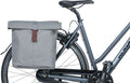 Basil City Dubbele fietstas - Grijs Melee - 32 Liter