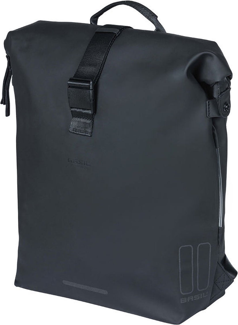 Basil SoHo Fietsrugzak Nordlicht - Enkele fietstas - Zwart - 17 Liter