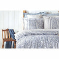 Dekbedovertrek set Blauw - 3 Onderdelen - 100% Katoen - Bed 200 x 240 cm (3 stuks)