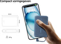 Belkin Powerbank 10.000mAh met Geïntegreerde USB-C Kabel – 20W Snelladen – Blauw