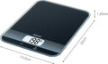 Beurer KS 19 Digitale keukenweegschaal - 5 kg - Tarra Functie - Incl. batterijen - Leisteen