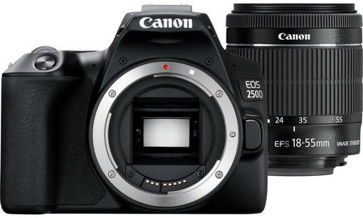 Canon EOS 250D - Spiegelreflexcamera - 24,1MP 4K video - Zwart