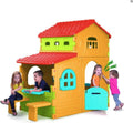 Faber Speelhuis Grande Villa met terass| speelhuisje voor buiten | Speelhuisje | Speelhuis buiten | speelhuis kinderen