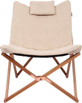 Bo-Camp - Urban Outdoor - Relaxstoel - Bloomsbury - M - Oxford polyester - Beige