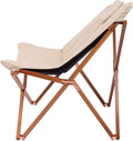 Bo-Camp - Urban Outdoor - Relaxstoel - Bloomsbury - M - Oxford polyester - Beige