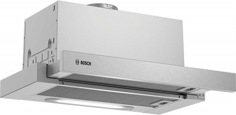 Bosch Serie 4 DFT63AC50 Afzuigkap 360 m³/uur Semi-inbouw (uittrekbaar) Zilver D