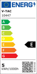 V-TAC VT-1180-W LED wandlamp - Draaibare lampen - IP20 - Witte behuizing - 5 Watt - 600 Lumen - 3000K+4000K