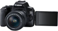 Canon EOS 250D - Spiegelreflexcamera - 24,1MP 4K video - Zwart