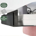 BRASQ Verstelbare Kabelgoot Zwart - Kabel Organiser - Kabelgoot bureau - Kabelhouder - Kabelmanagement - Universeel