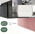 BRASQ Verstelbare Kabelgoot Zwart - Kabel Organiser - Kabelgoot bureau - Kabelhouder - Kabelmanagement - Universeel