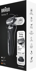 Braun Series 7 70-N1200s - Elektrisch Scheerapparaat met Precisietrimmer - Zilver