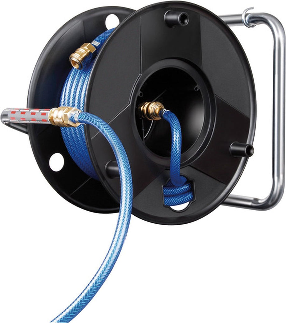 Brennenstuhl Persluchtslanghaspel Anti Twist (20m, van speciaal kunststof, Made in Germany)