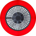 Brilliant Salerno - Plafondventilator - Met verlichting - LED 40W - 3000K-6500K - Dimbaar - Zwart- Zeer stil